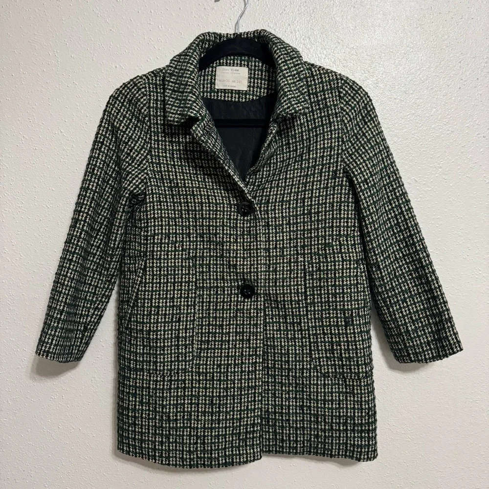 Zara Kids Wool Blend Blazer Jacket